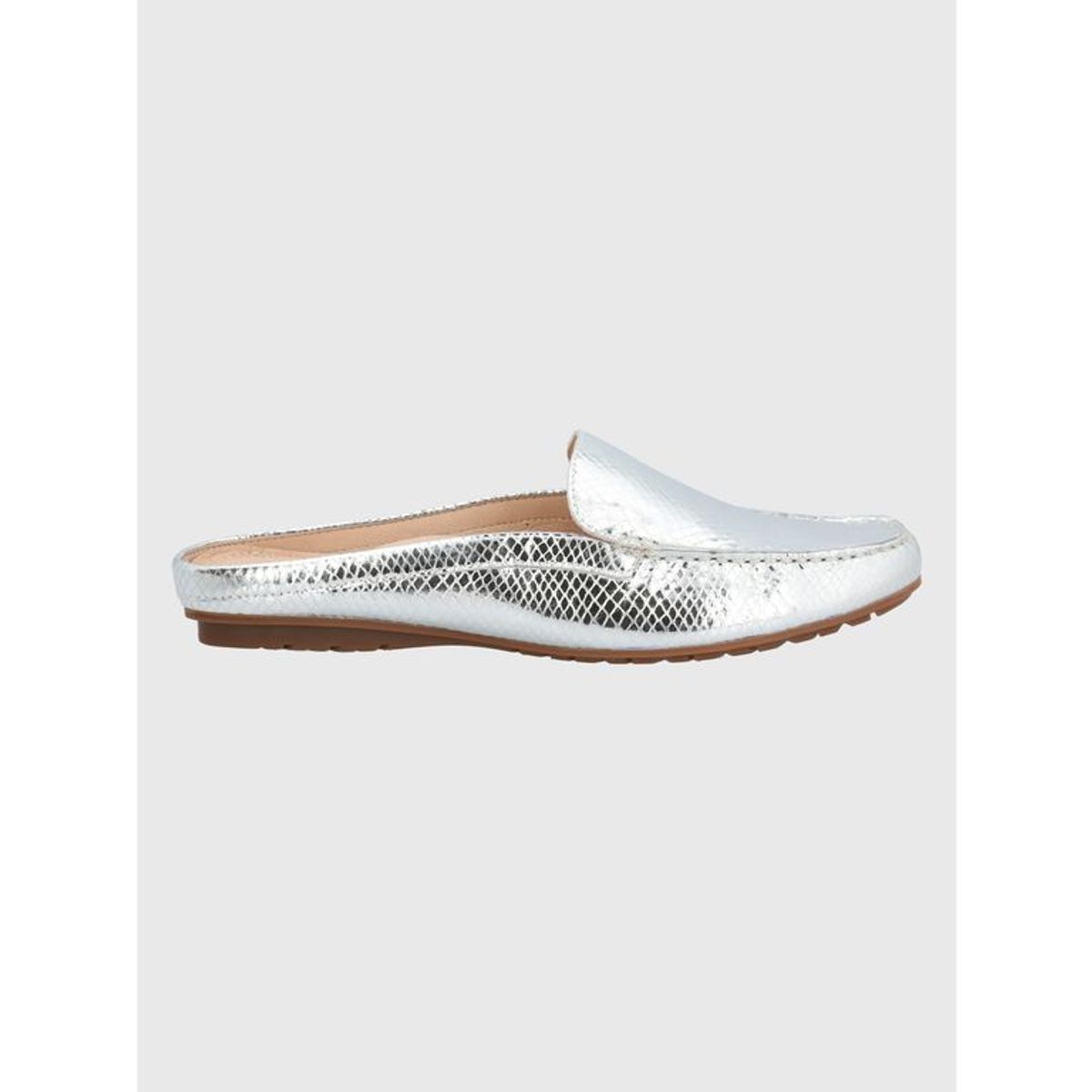 HUSH PUPPIES - Mocasín Cuero Gris Mujer Cabris HUSH PUPPIES