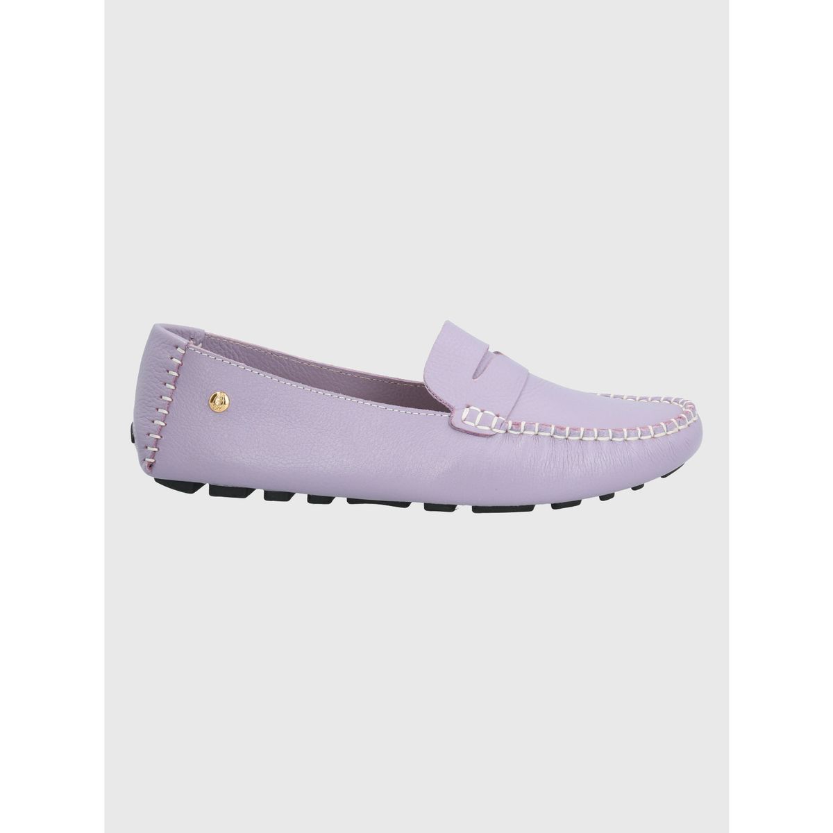 HUSH PUPPIES - Mocasín Cuero Lila Mujer Domaso HUSH PUPPIES