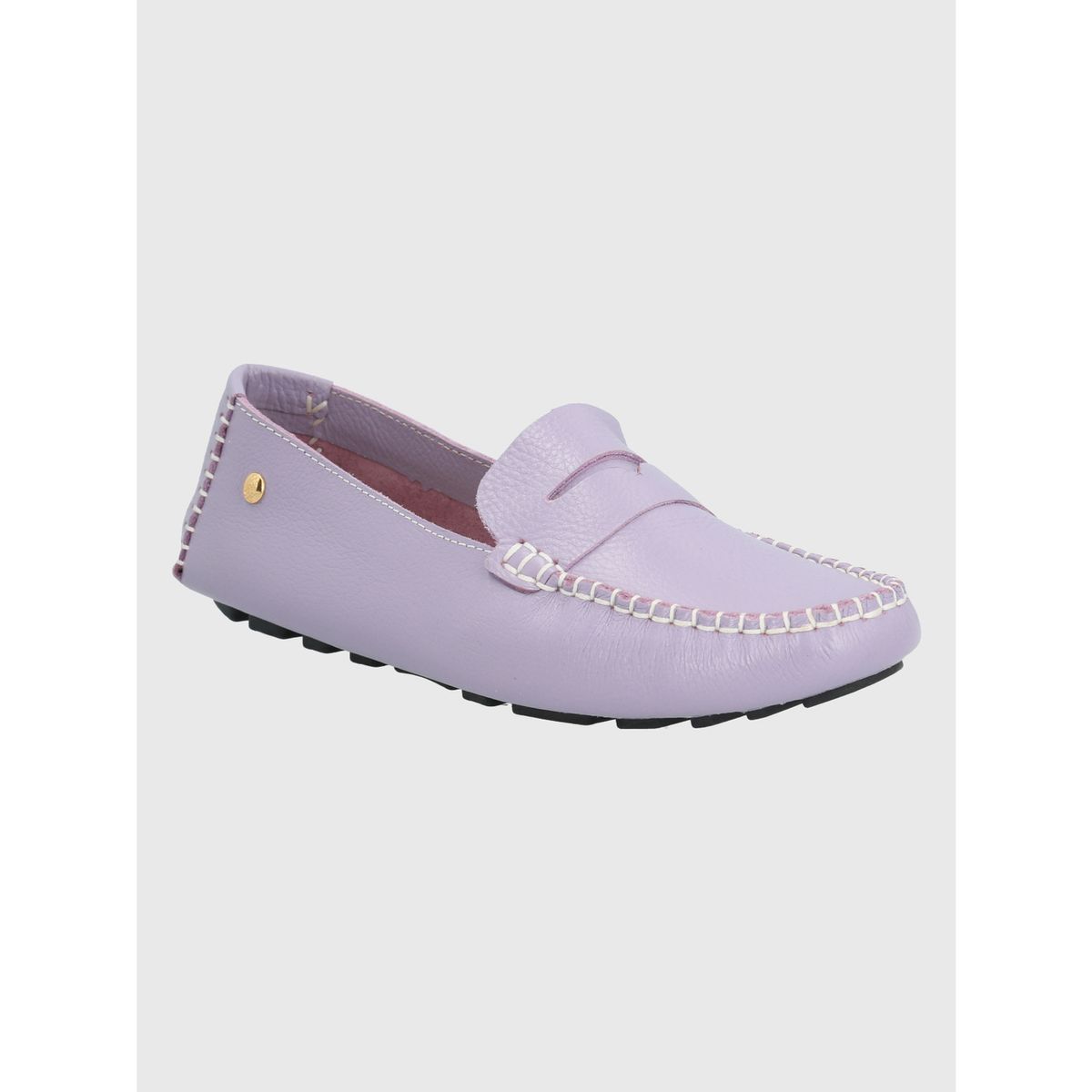 HUSH PUPPIES - Mocasín Cuero Lila Mujer Domaso HUSH PUPPIES