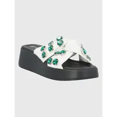 HUSH PUPPIES - Sandalia Verde Mujer Mariella