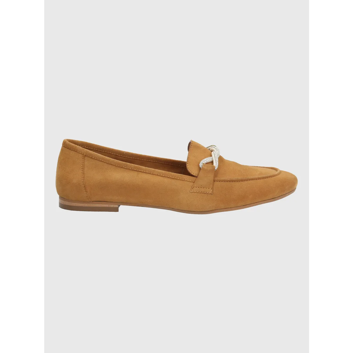 HUSH PUPPIES - Mocasín Cuero Café Claro Mujer Dinnat HUSH PUPPIES
