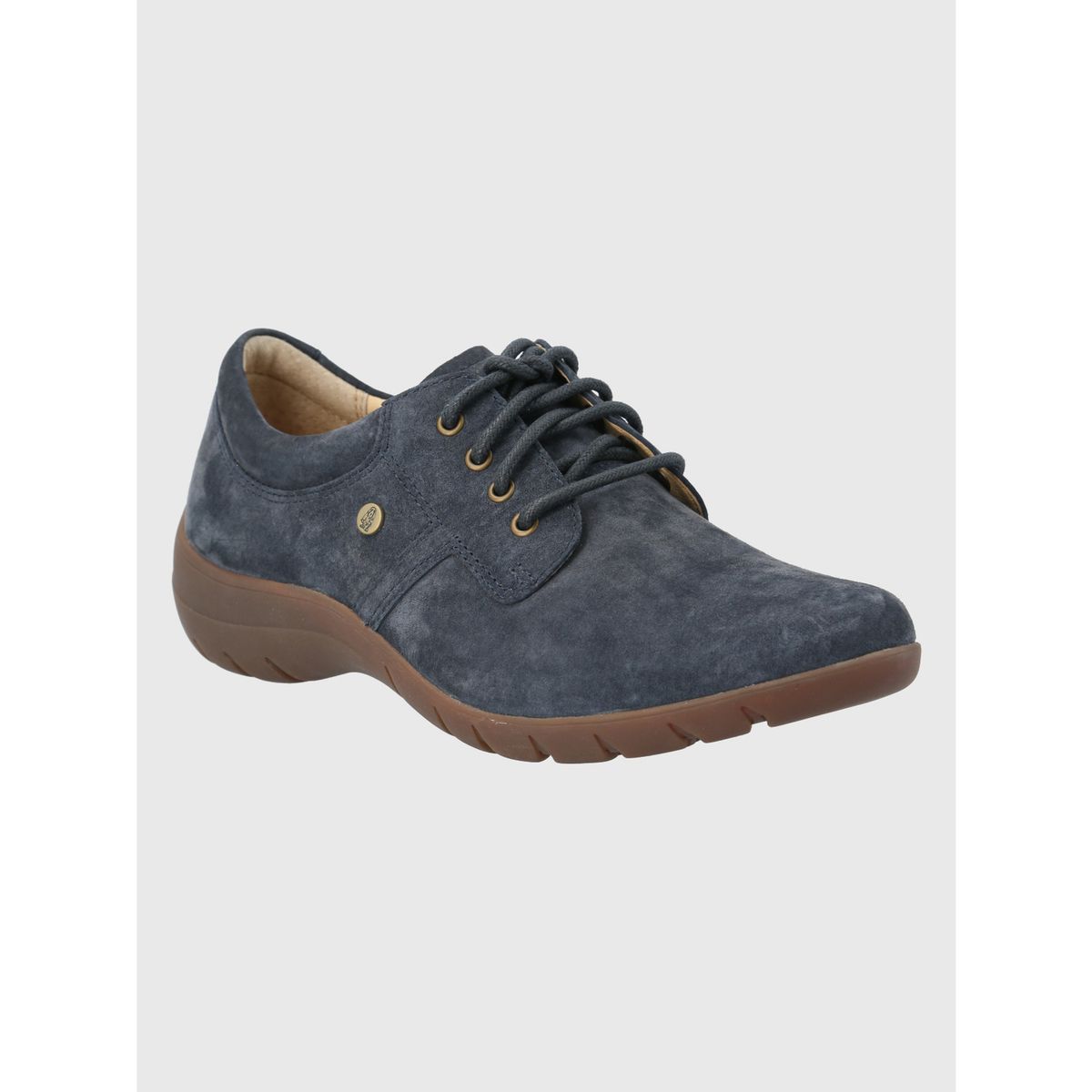HUSH PUPPIES - Zapato Cuero Azul Oscuro Mujer Rojam HUSH PUPPIES.