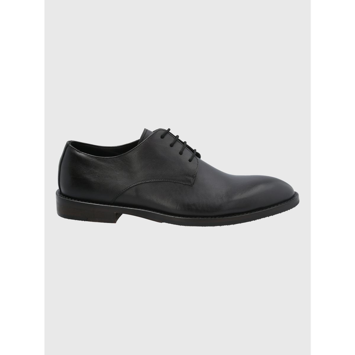 HUSH PUPPIES - Zapato Cuero Negro Hombre Anola HUSH PUPPIES