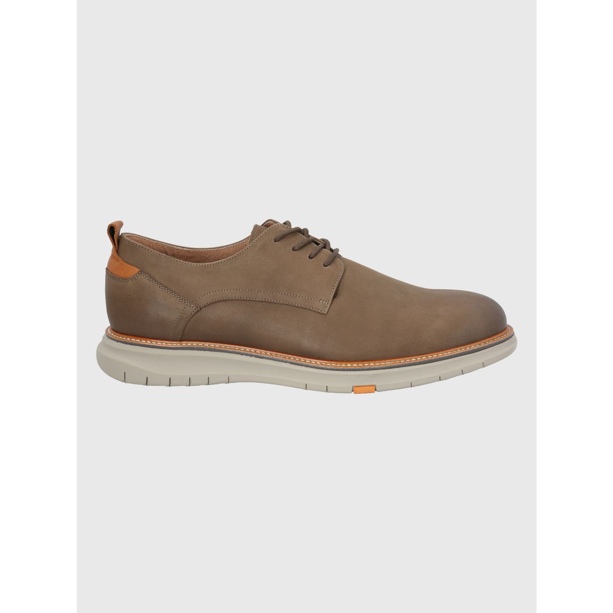 HUSH PUPPIES - Zapato Cuero Taupe Hombre Rustic HUSH PUPPIES