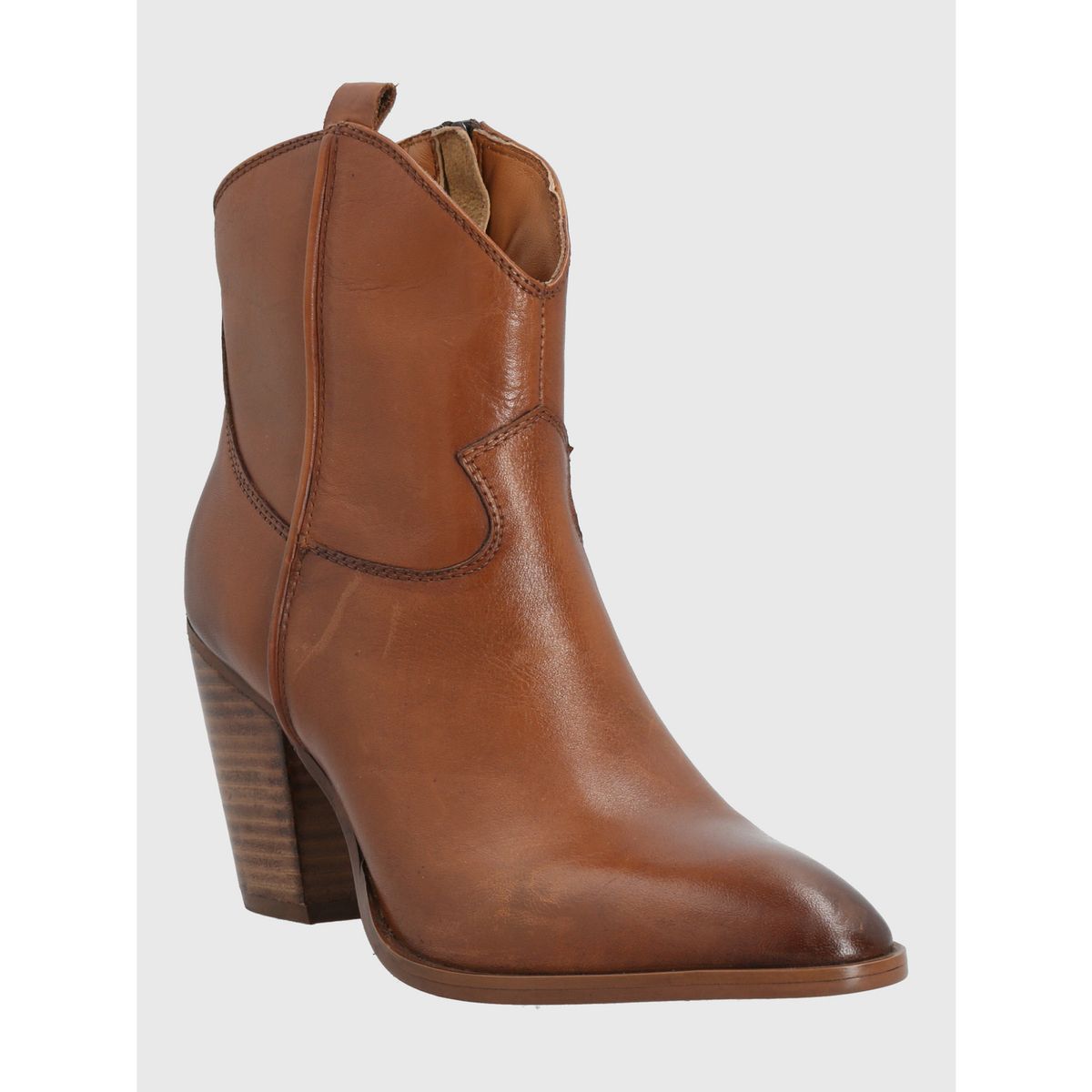 HUSH PUPPIES - Botín Cuero Café Claro Mujer Vanna HUSH PUPPIES