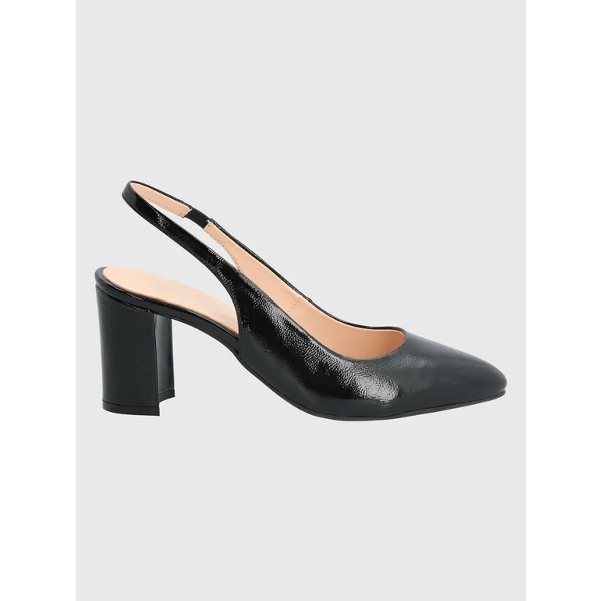 HUSH PUPPIES - Zapato Cuero Negro Mujer Temu HUSH PUPPIES