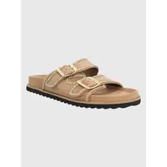 HUSH PUPPIES - Sandalia Cuero Café Mujer Fribur