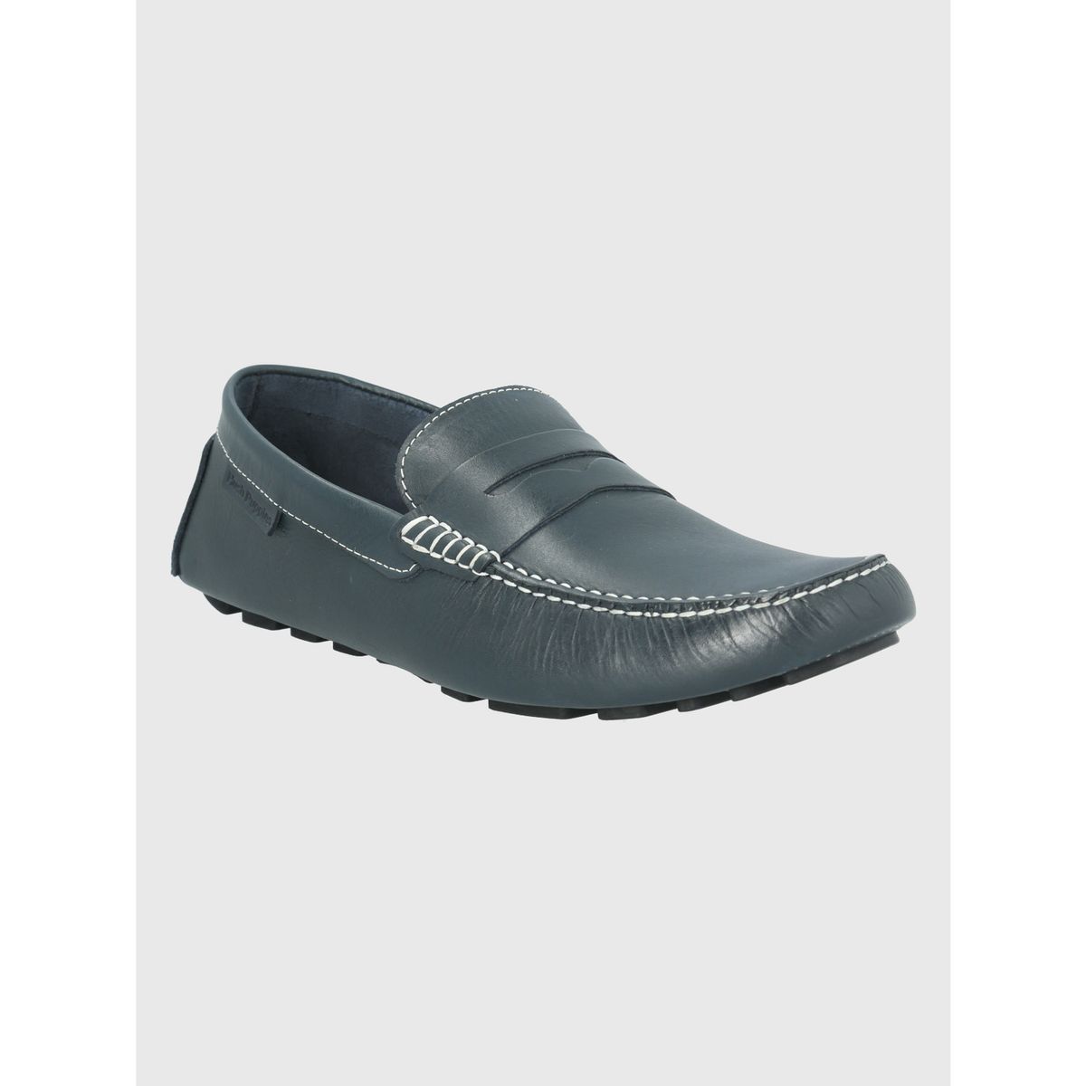 HUSH PUPPIES - Mocasín Cuero Azul Oscuro Hombre Lotus HUSH PUPPIES