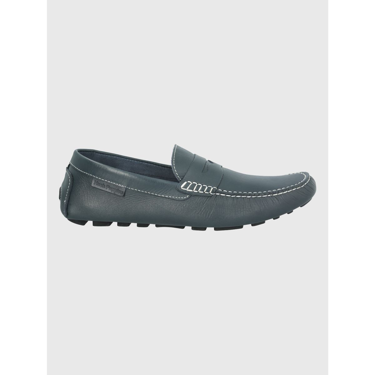 HUSH PUPPIES - Mocasín Cuero Azul Oscuro Hombre Lotus HUSH PUPPIES