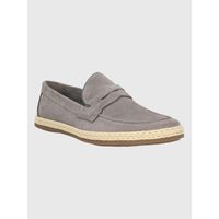 Mocasín Cuero Gris Hombre Montella