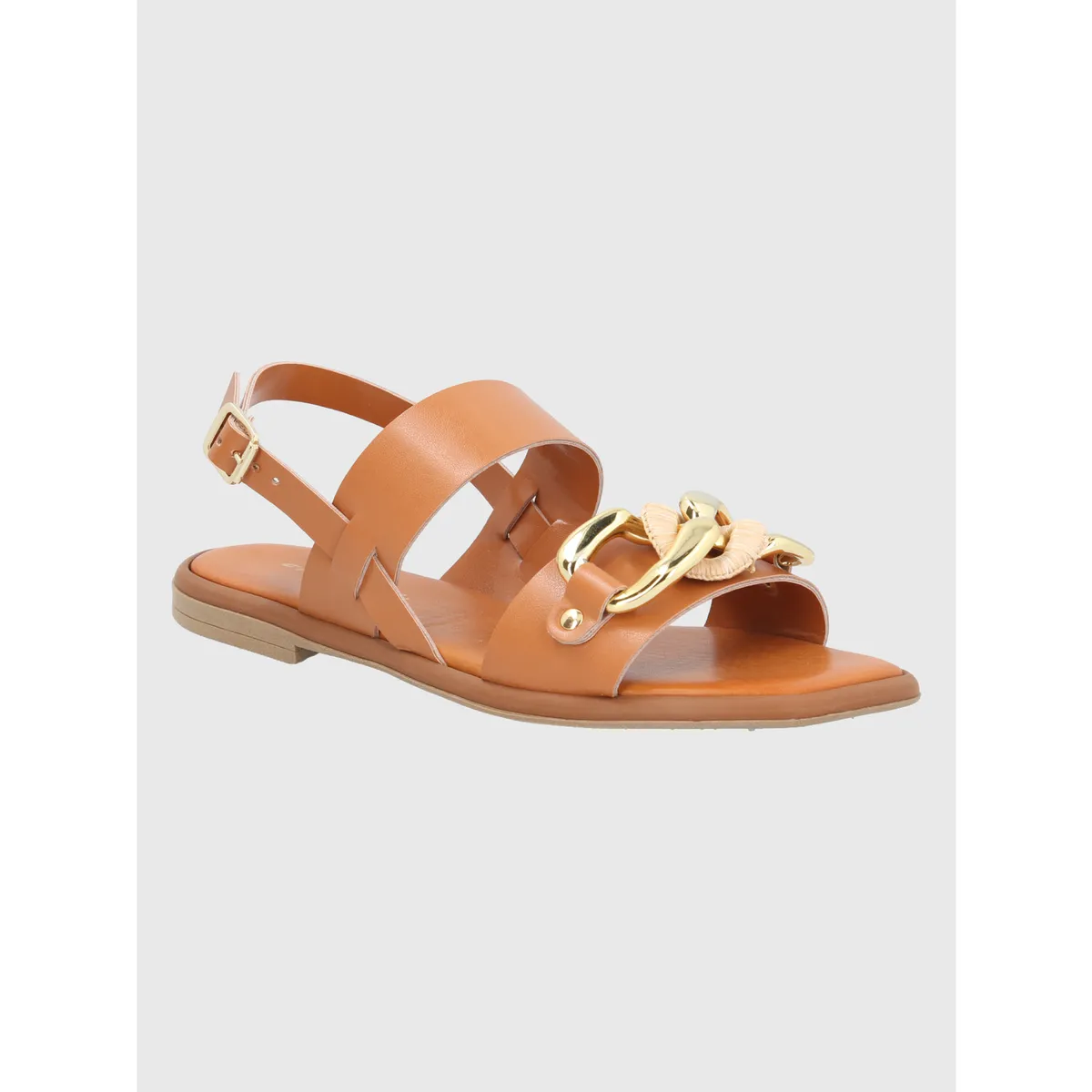 HUSH PUPPIES - Sandalia Café Claro Mujer Amedea HUSH PUPPIES