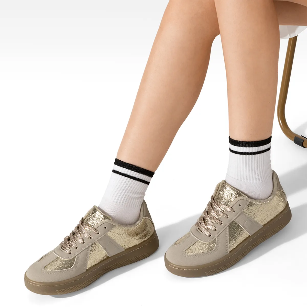 WEIDE - Zapatilla Deportiva Comfort Mujer Eco Cuero Weide TFA201