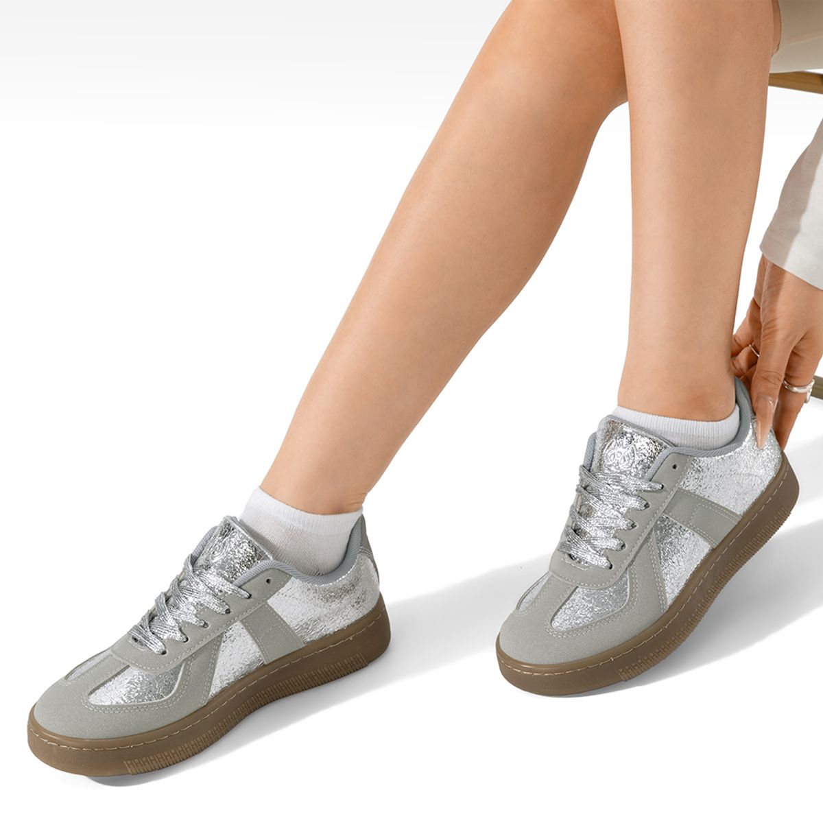 WEIDE - Zapatilla Deportiva Comfort Mujer Eco Cuero Weide TFA201