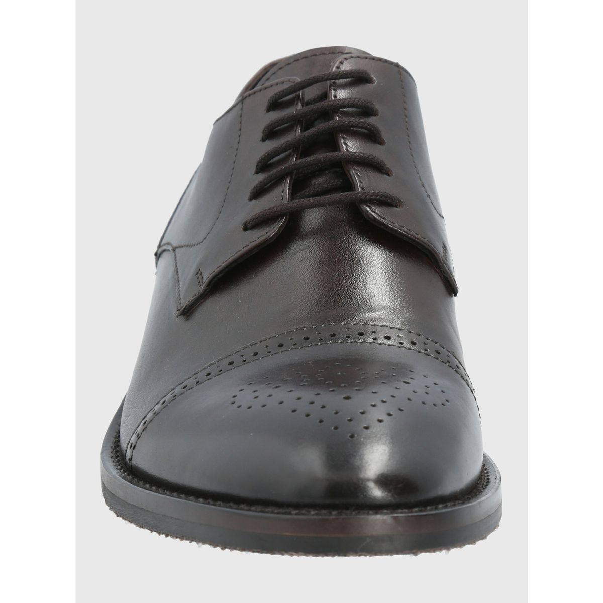 HUSH PUPPIES - Zapato Cuero Café Oscuro Hombre Kenton HUSH PUPPIES