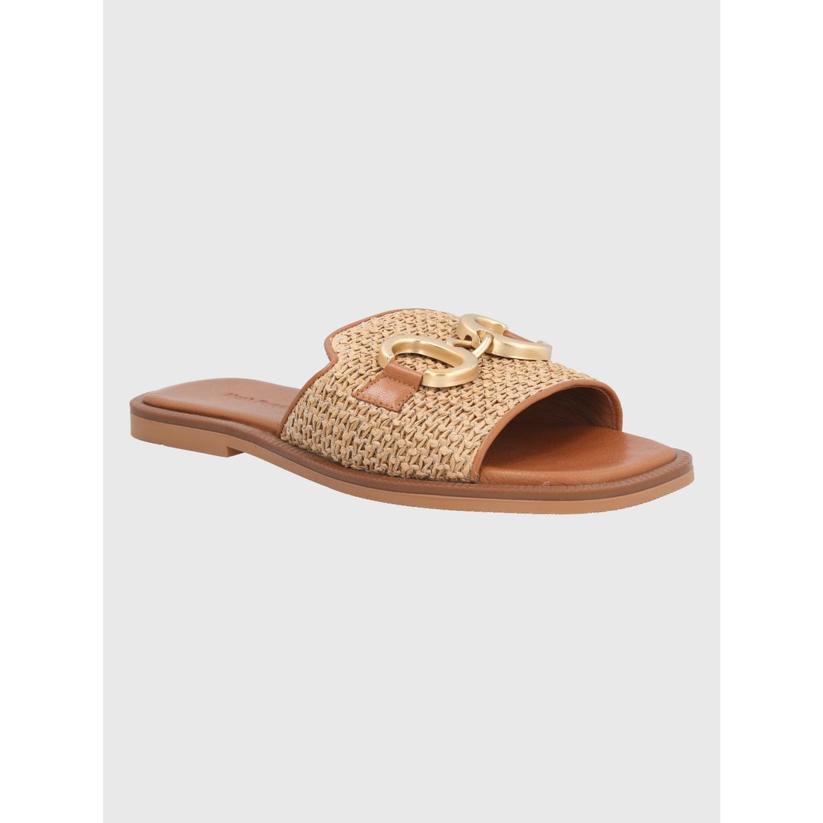 HUSH PUPPIES - Sandalia Cuero Café Claro Mujer Tegglia HUSH PUPPIES