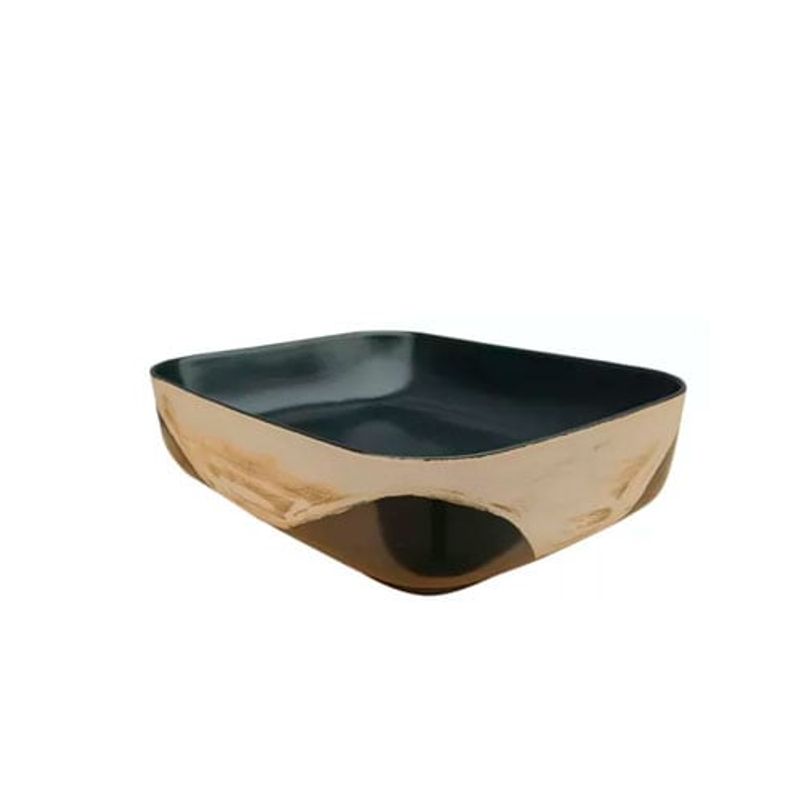 DECHAUS - Lavamanos Sobreponer Dechaus Envejecido Madera 51×39 Acb8711