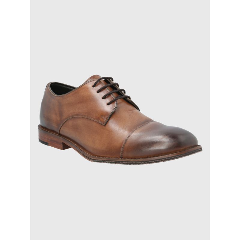 HUSH PUPPIES - Zapato Cuero Café Claro Hombre Warren HUSH PUPPIES.