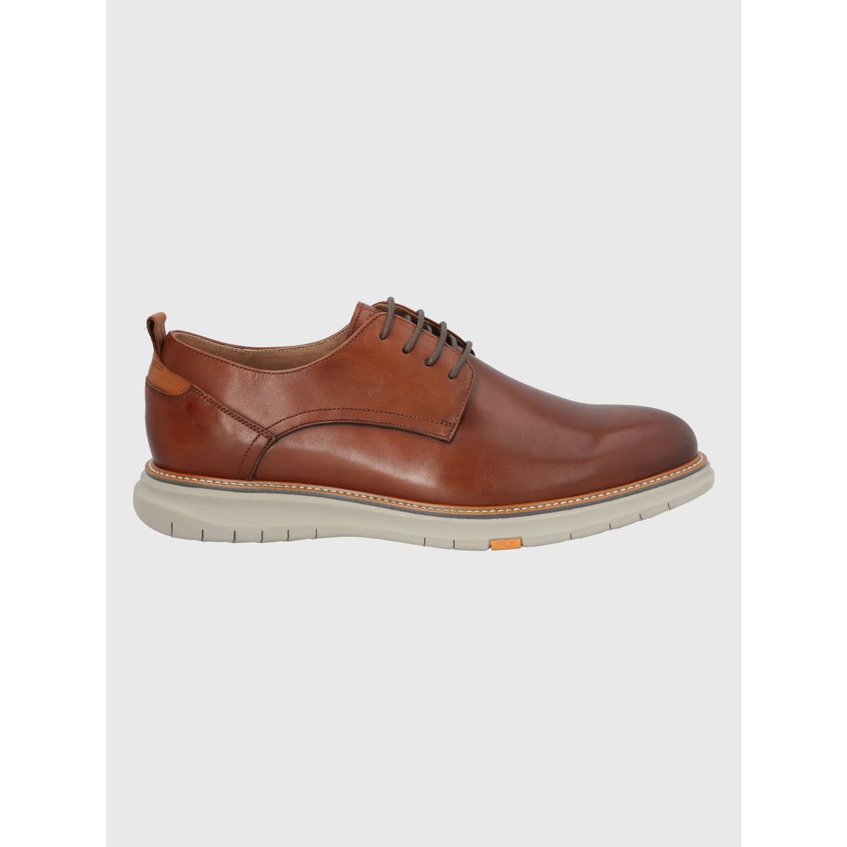 HUSH PUPPIES - Zapato Cuero Café Hombre Rustic HUSH PUPPIES