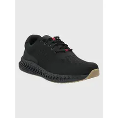 HUSH PUPPIES - Zapatilla Negro Hombre Spinal Knit Lace