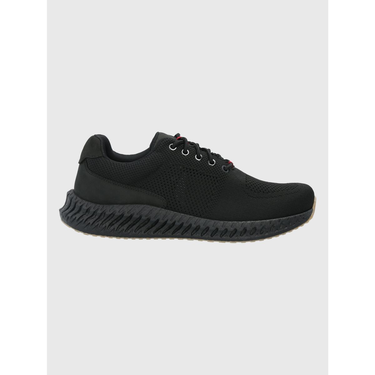 HUSH PUPPIES - Zapatilla Negro Hombre Spinal Knit Lace HUSH PUPPIES