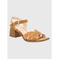 HUSH PUPPIES - Sandalia Cuero Café Claro Mujer Pastore