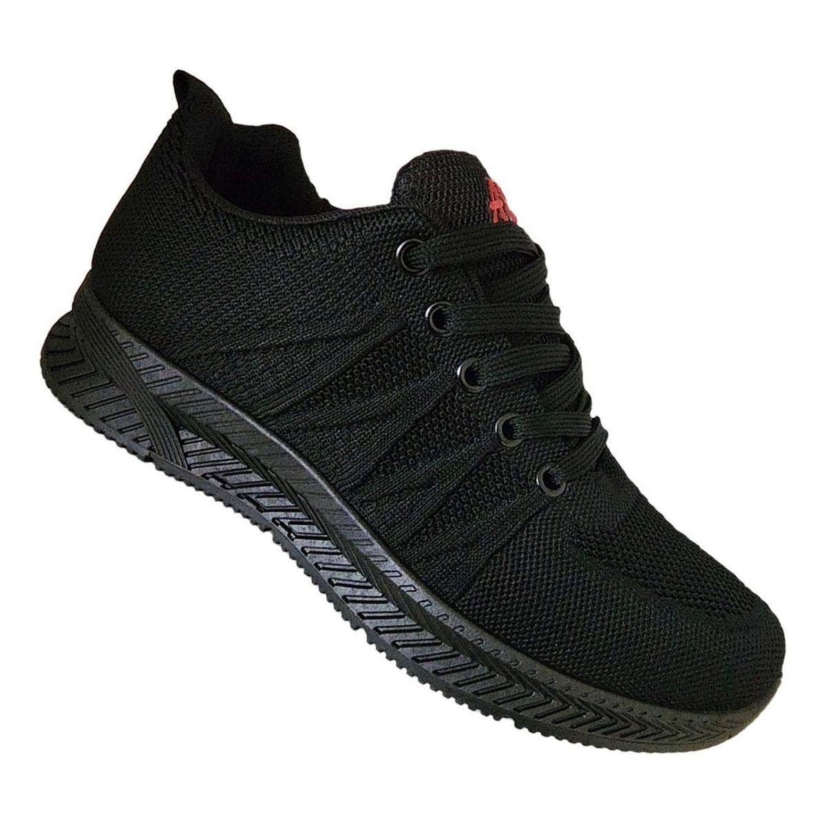 GENERICO - Zapatillas Escolar Negra Deportiva Ligeras Unisex - 7030