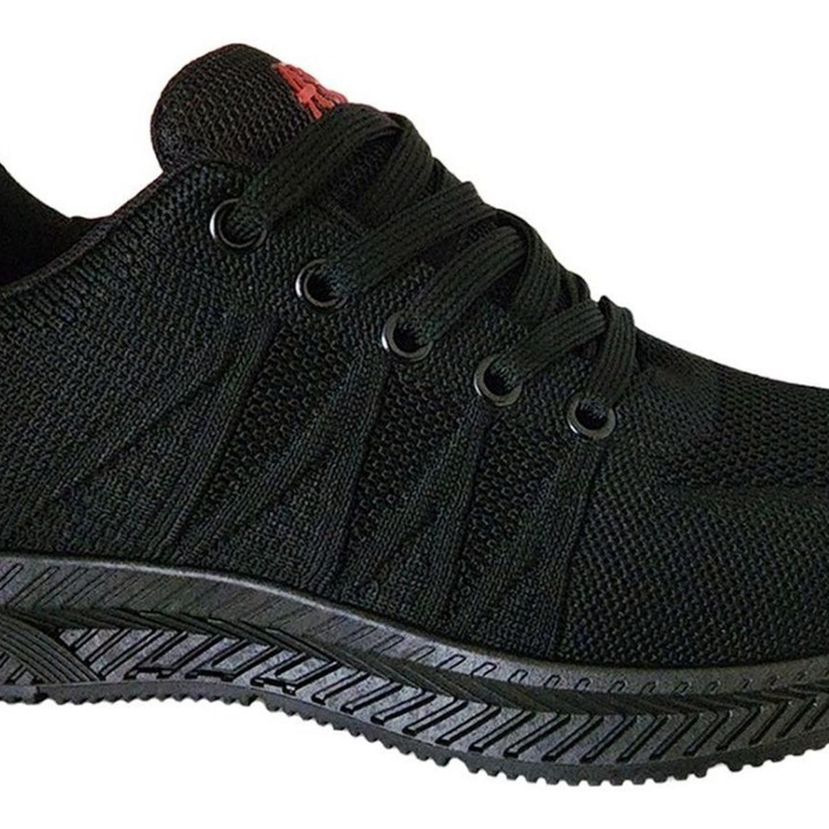 GENERICO - Zapatillas Escolar Negra Deportiva Ligeras Unisex - 7030