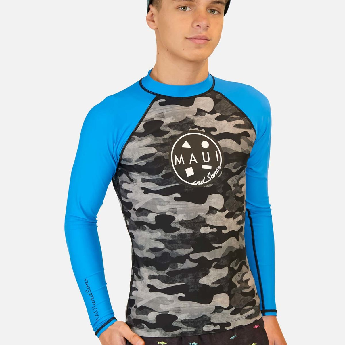 MAUI AND SONS - Polera UVP Alleyway Iris Multicolor Infantil Maui And Sons