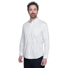 KOTTING - Camisa Sport Estampada Manga Larga Spandex