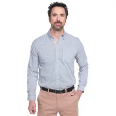 KOTTING - Camisa Sport Estampada Manga Larga Spandex