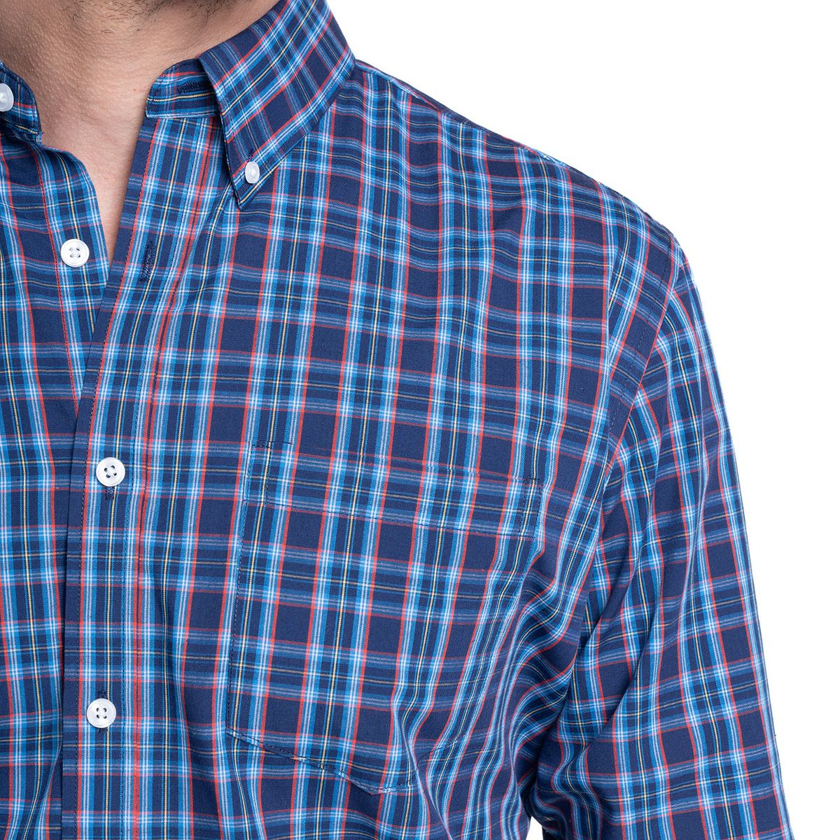 KOTTING - Camisa Fantasia Premium Manga Larga Boton Cuello KOTTING