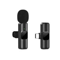 GENERICO - Microfono Corbatero Inalambrico Conexión Tipo-C