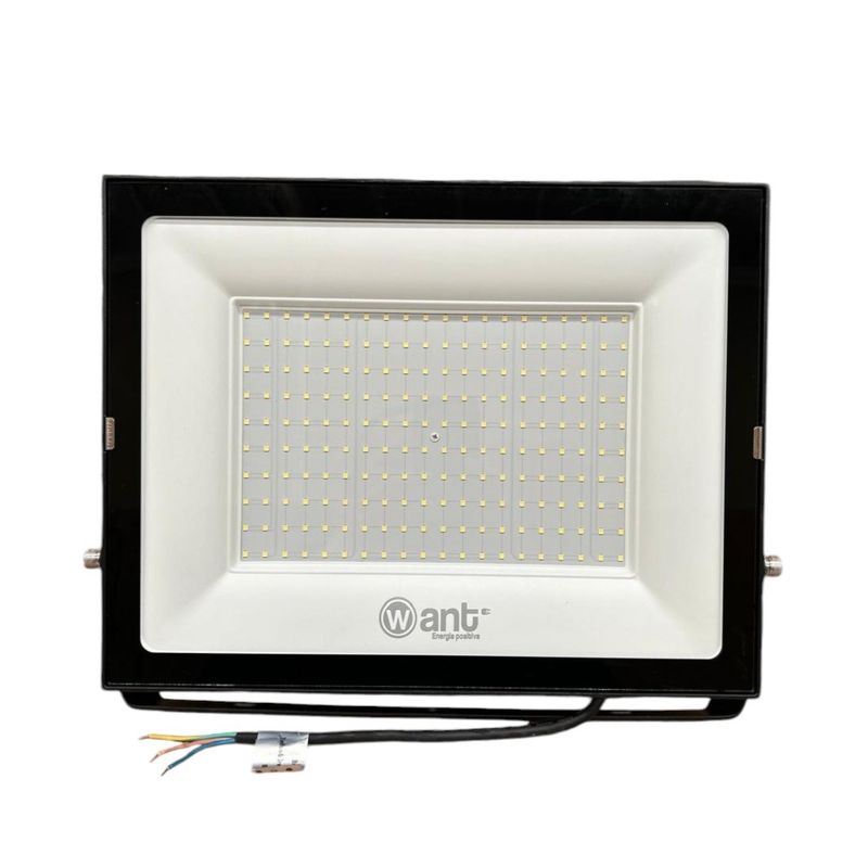 WANT - Foco Proyector De Área Eco Thin 200w 3000k Luz cálida