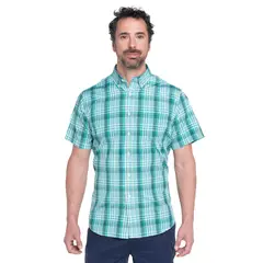 KOTTING - Camisa Fantasia Clasica Manga Corta Boton Cuello