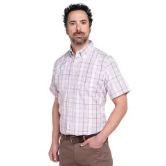 KOTTING - Camisa Fantasia Clasica Manga Corta Boton Cuello