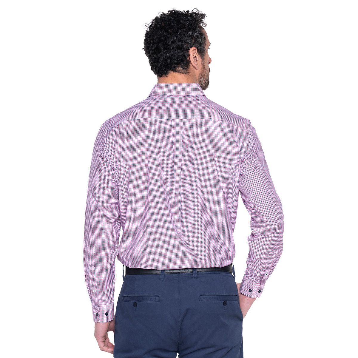 KOTTING - Camisa Manga Larga Fantasia Estampada Regular Fit KOTTING