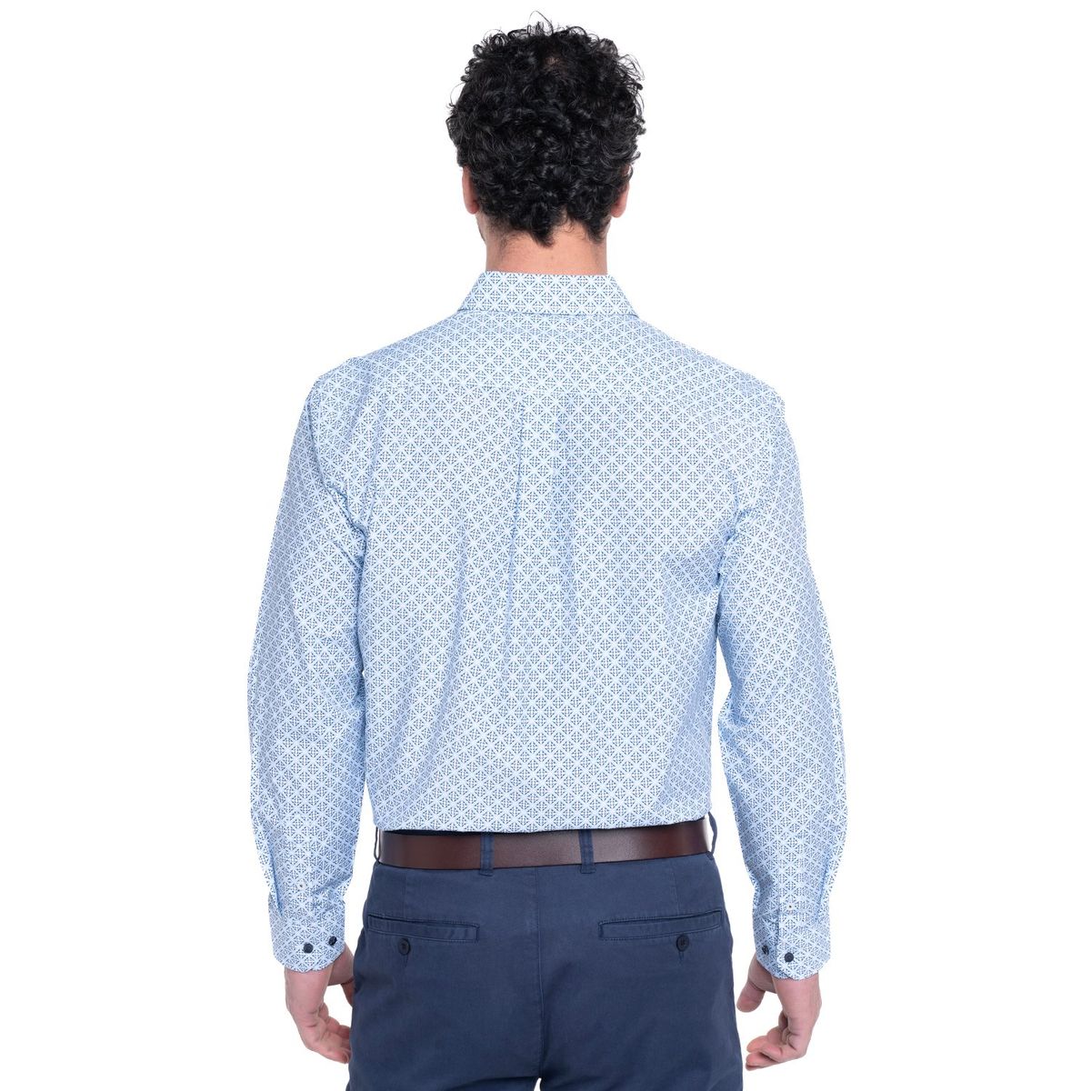 KOTTING - Camisa Manga Larga Fantasia Estampada Regular Fit KOTTING