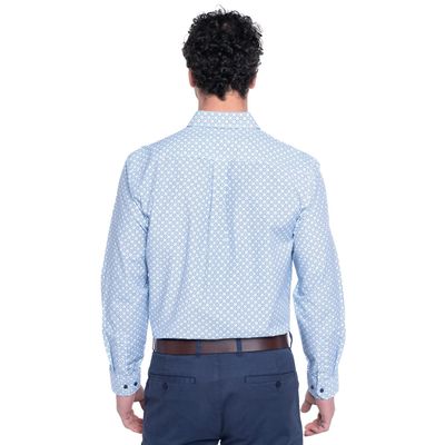 Imagen 2 del producto Camisa Manga Larga Fantasia Estampada Regular Fit