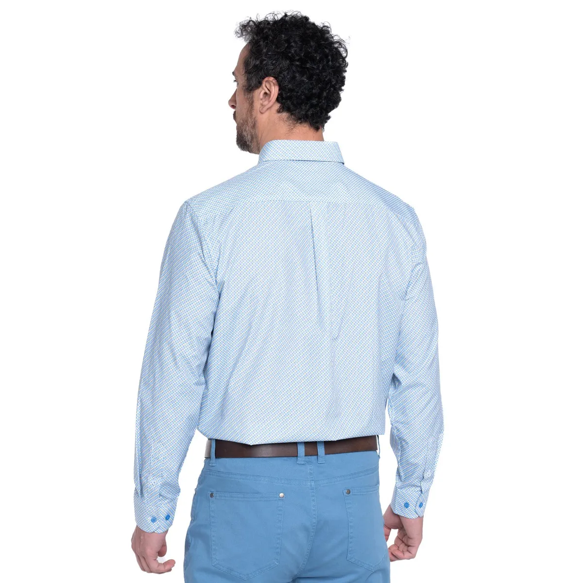 KOTTING - Camisa Manga Larga Fantasia Estampada Regular Fit KOTTING