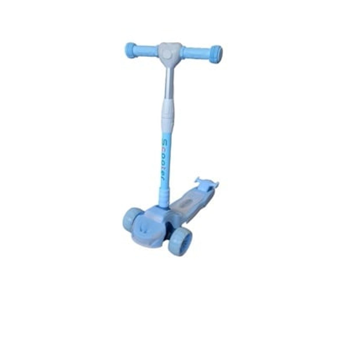 ANGELES DEL HOGAR - Scooter de Ruedas Led Regulable Para niños Color Azul