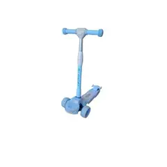 ANGELES DEL HOGAR - Scooter de Ruedas Led Regulable Para niños Color Azul