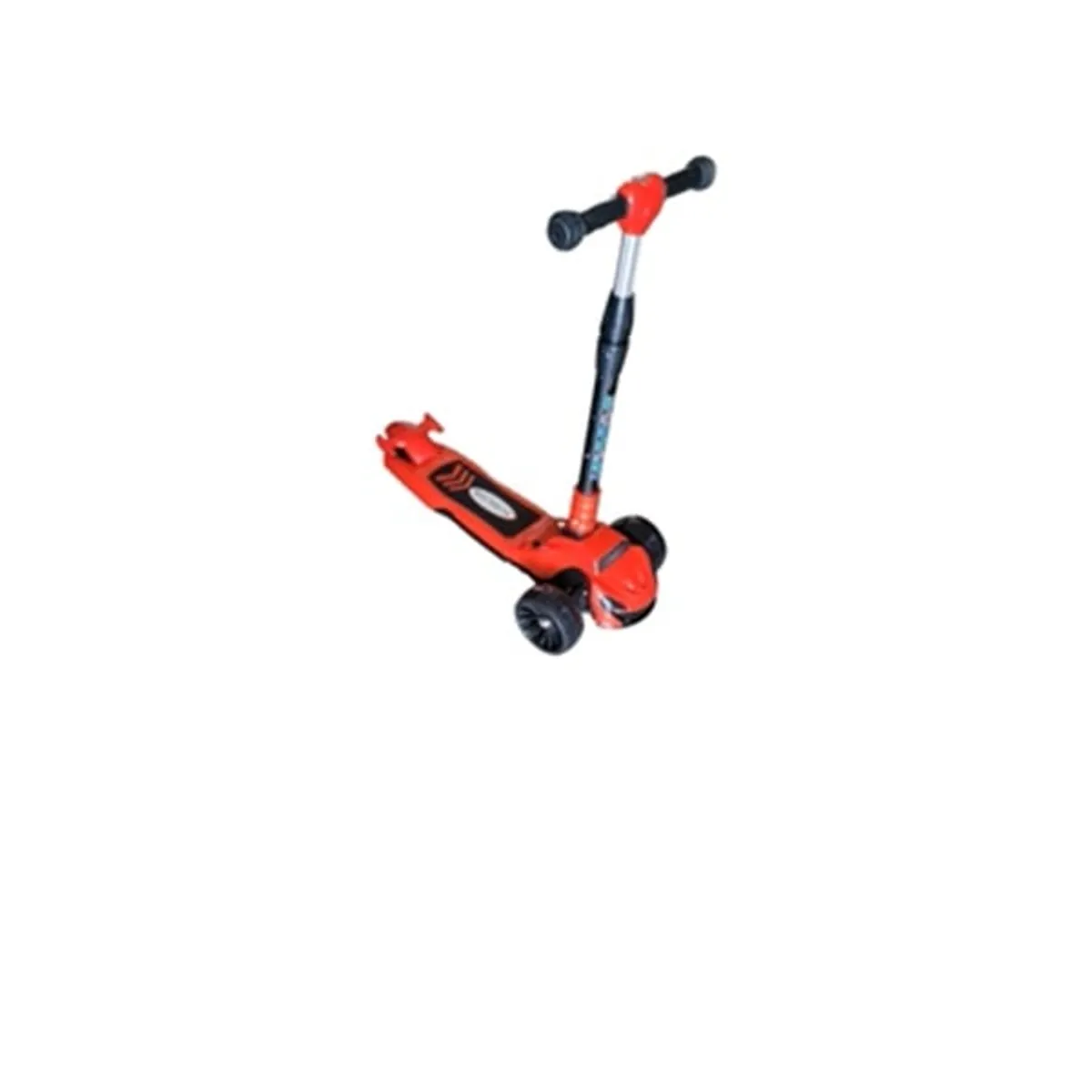 ANGELES DEL HOGAR - Scooter de Ruedas Led Regulable Para niños Color Rojo
