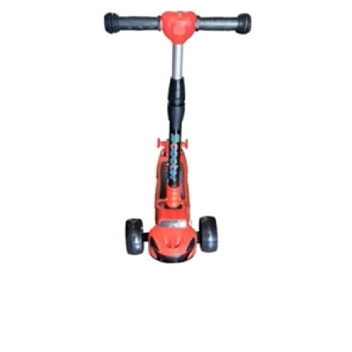 ANGELES DEL HOGAR - Scooter de Ruedas Led Regulable Para niños Color Rojo