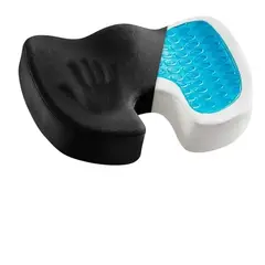 GENERICO - Cojín Coxis Ortopédico Premium Ergonómico Con Memory Foam