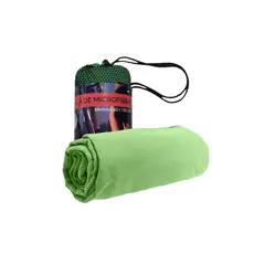 PRO OUTDOOR - Toalla Microfibra Suede Verde