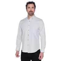 Camisa Manga Larga Oxford Slim Fit Estampada