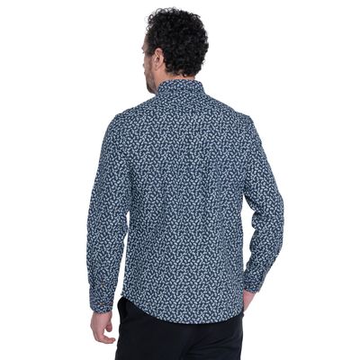 Imagen 2 del producto Camisa Manga Larga Oxford Slim Fit Estampada KOTTING_.