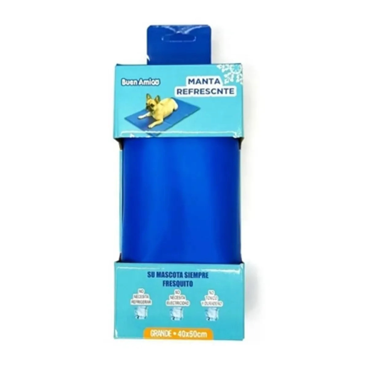 NO LOGO - Manta refrescante para mascotas perro gatos talla m 40x50cm