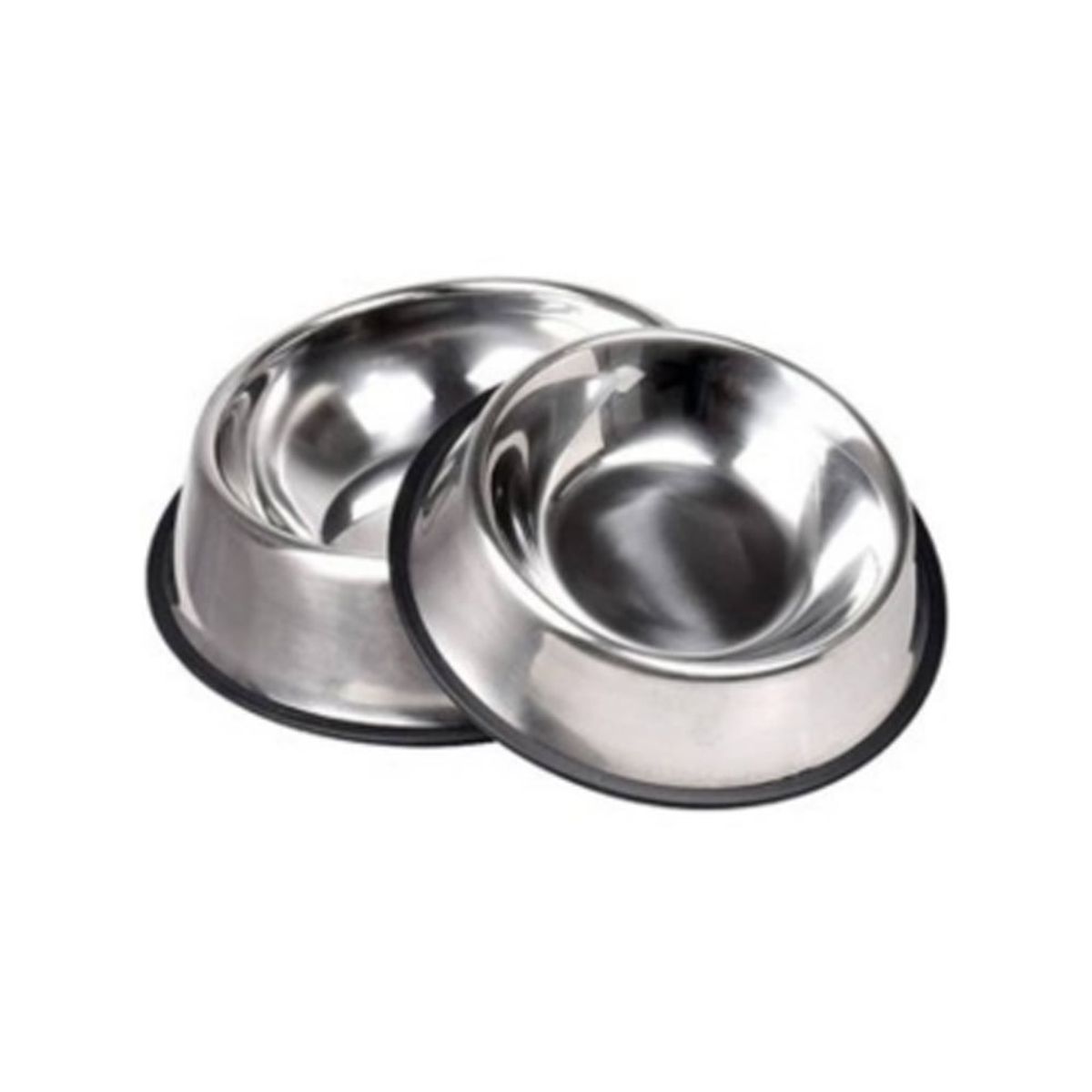 GENERICO - Tazón comida animales materia acero inoxidable resistente