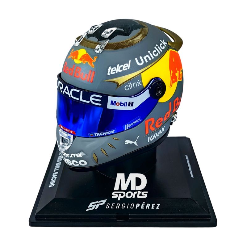 SCHUBERT - Casco F1 Redbull Checo Perez Black Panther Desig 2022 Esc1:4